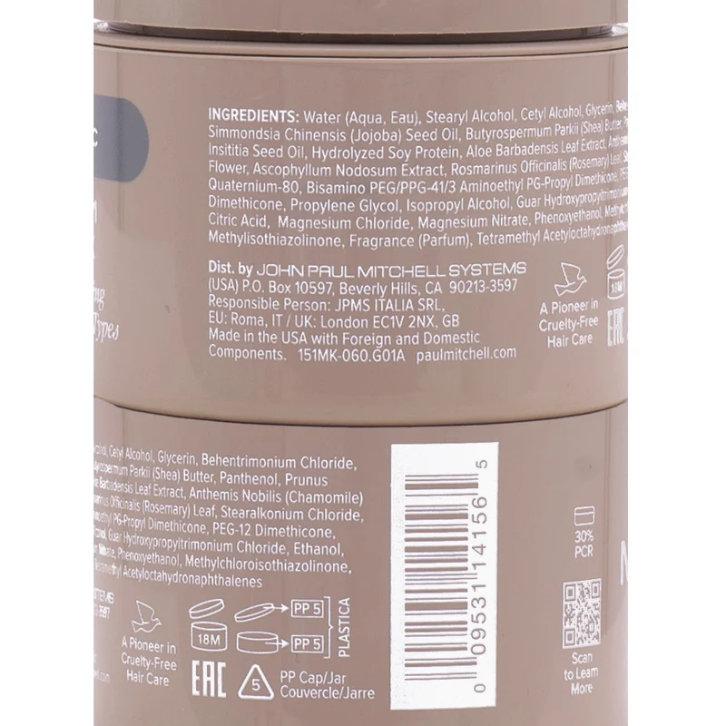 Paul Mitchell 15-in-1 Mask 60ml - traitement revitalisant en profondeur