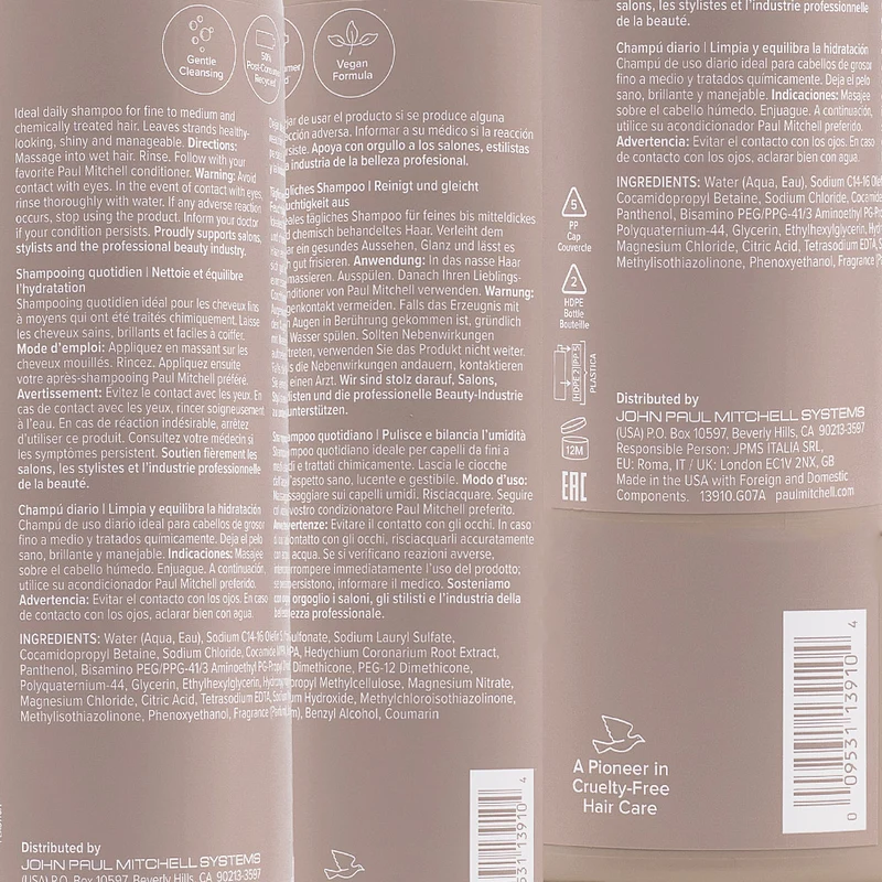 Paul Mitchell Shampoo One 1000ml - shampooing quotidien