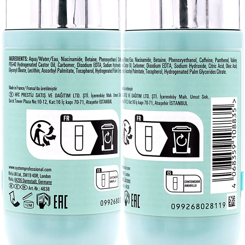 System Professional Scalp Reborn Balance Lotion B5 125ml - soin quotidien cuir chevelu sensible
