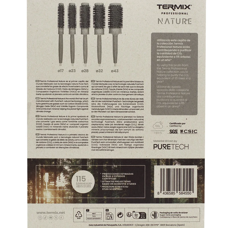 Termix Nature Kit - brosses de coiffage