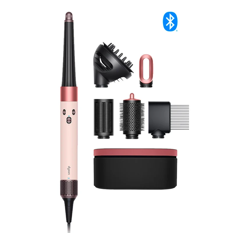 Dyson Airwrap i.d. Curly + Coily Rose Poudré/Or Rose + Coffret Violet GRATUIT