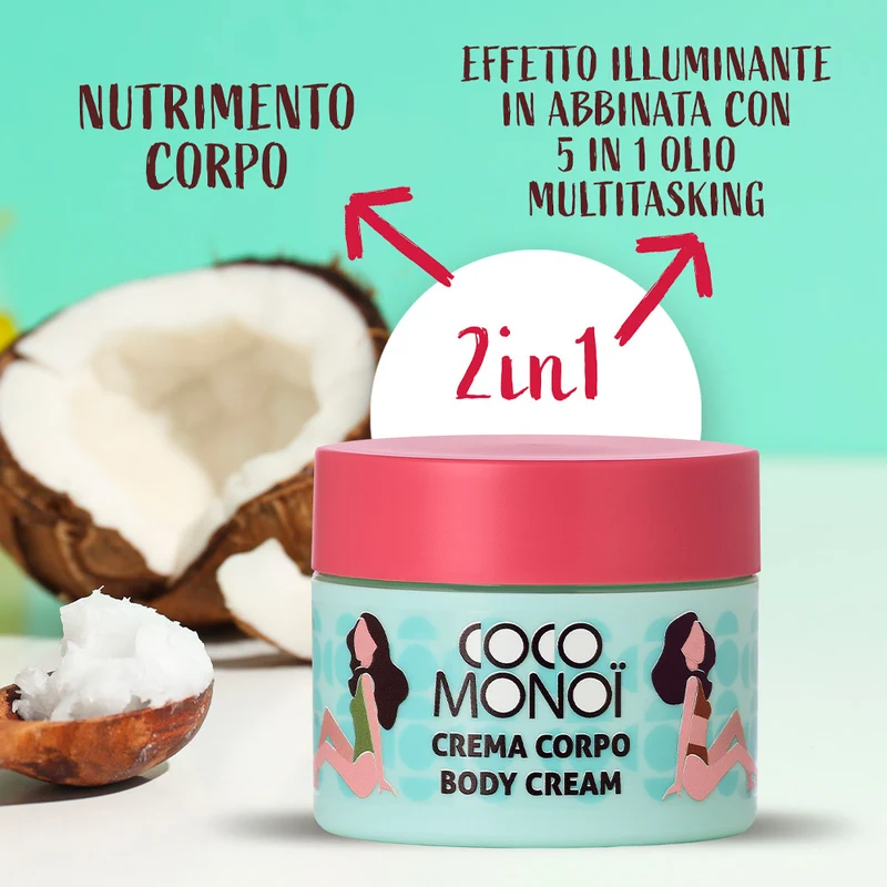 Coco Monoï Body Cream 250ml - crème pour le corps