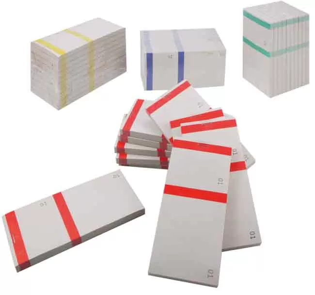 Bloc Vendeur X10 Carnet 100 Av N° Rouge
