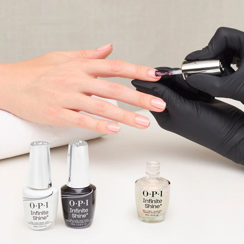 OPI Infinite Shine Glaze Toppers Glint Condition 15ml - topper or rosé
