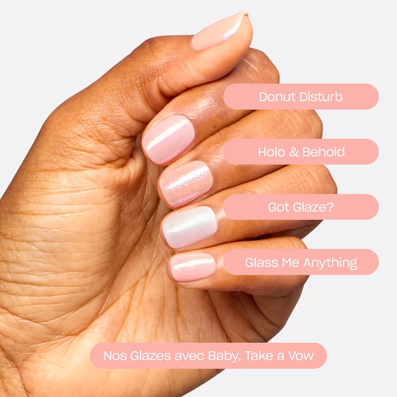 OPI Infinite Shine Glaze Toppers Glint Condition 15ml - topper or rosé