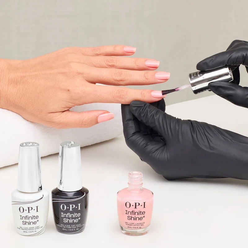 OPI Infinite Shine Glaze Toppers Donut Disturb 15ml - topper rose transparent