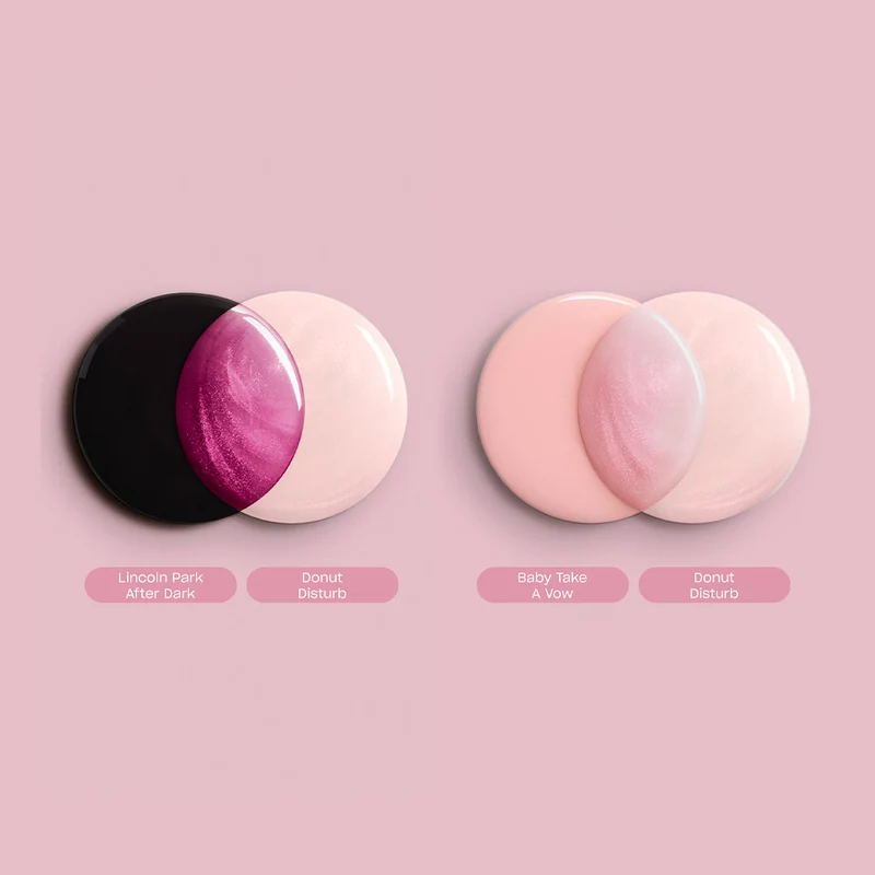 OPI Infinite Shine Glaze Toppers Donut Disturb 15ml - topper rose transparent
