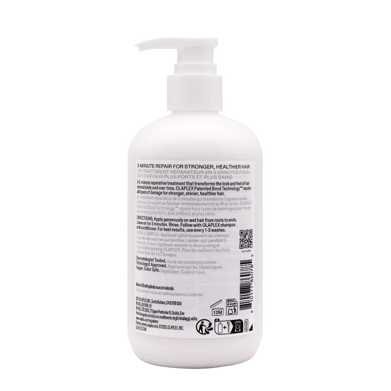 Olaplex N°3 Plus Complete Repair Treatment 370ml - soin réparateur complet
