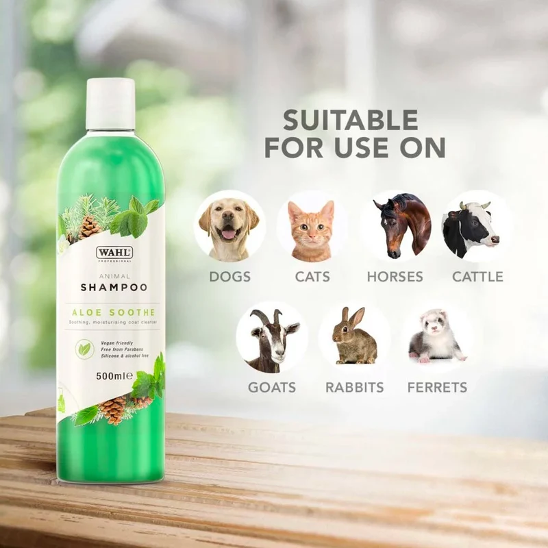 Wahl Pro Pet Aloe Soothe Shampoo 500ml - shampooing pour animaux