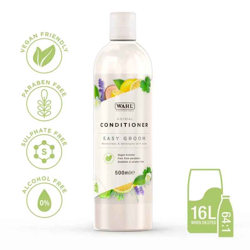 Wahl Pro Pet Easy Groom Conditioner 500ml - après-shampooing animaux de compagnie