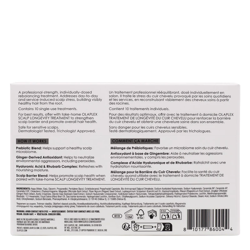 Olaplex Pro Scalp Rebalancing Concentrate 10x4ml - soin rééquilibrant du cuir chevelu