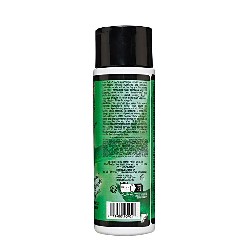 Manic Panic Love Color Mask Forest Nymph Green 236ml - masque couleur