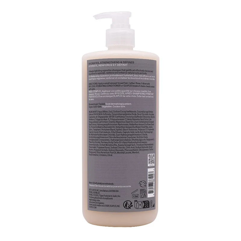 Olaplex n° 4 Bond Shaper Hydrating Curl Shampoo 1000ml - shampooing cheveux bouclés et ondulés