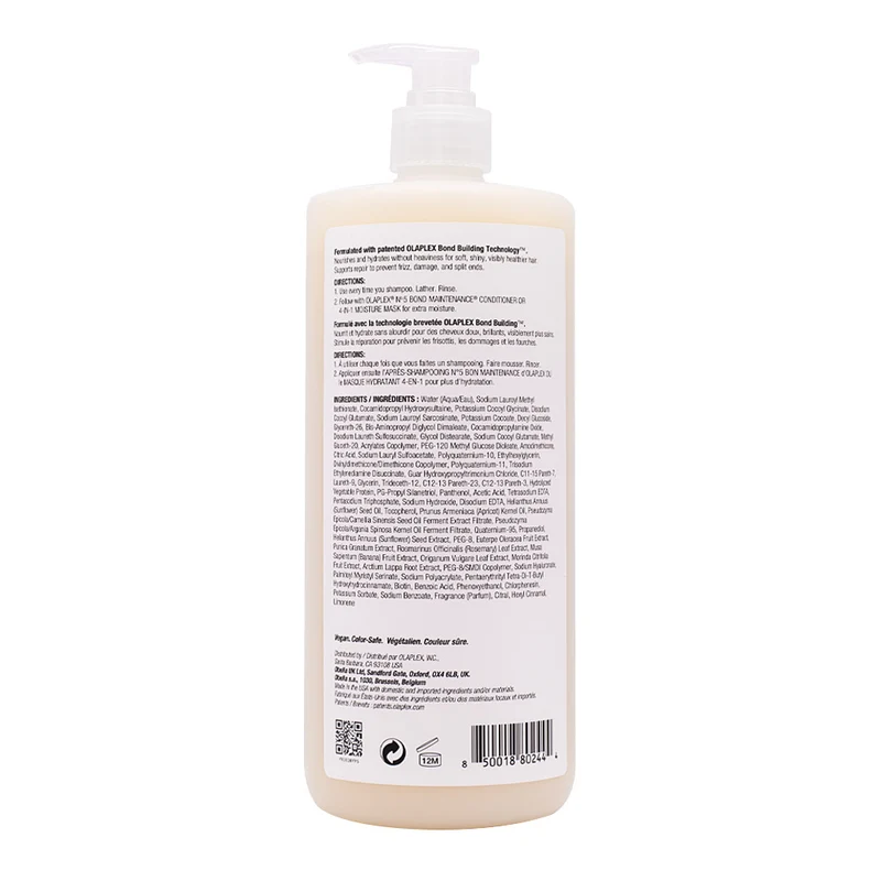 Olaplex N° 4 Bond Maintenance Shampoo 1000ml - shampooing restructurant pour cheveux abîmés