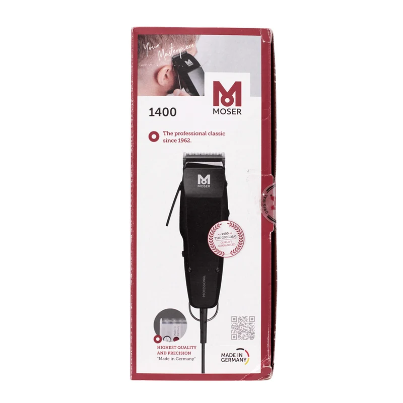 Hair Gallery Resi Come Nuovi Moser 1400 Professional Black - imballaggio danneggiato