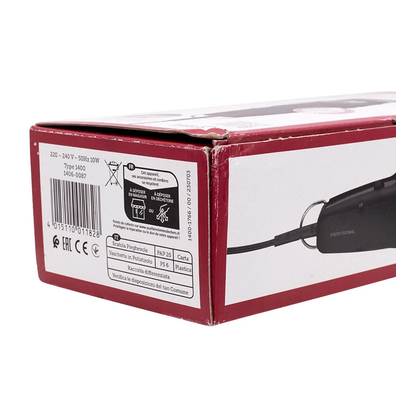Hair Gallery Resi Come Nuovi Moser 1400 Professional Black - imballaggio danneggiato