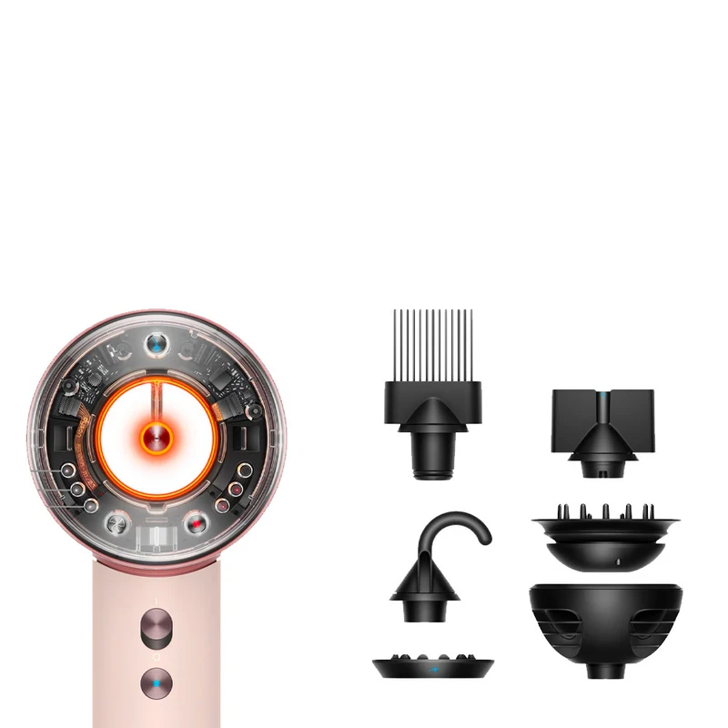 Dyson Supersonic Nural Curly + Coily Rosa Poudré / Or Rose + Coffret GRATUIT