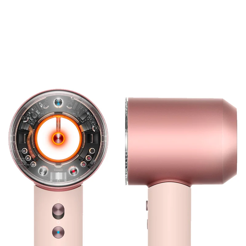 Dyson Supersonic Nural Straight + Wavy Phon Rose Poudré / Or Rose + Coffret GRATUIT