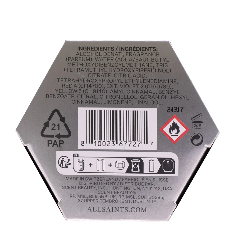 Allsaints Ravaged Rose 30ml - parfum unisexe