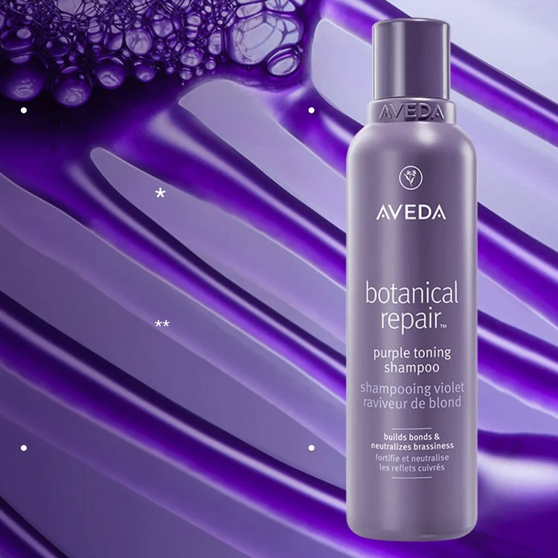 Aveda Botanical Repair Purple Toning Shampoo 200ml - shampoing pour cheveux blonds