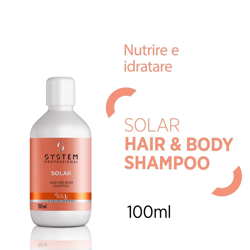 System Professional Solar Hair Body Shampoo 100ml GRATUIT