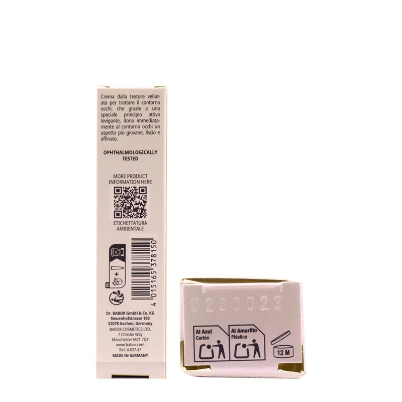Babor Skinovage Vitalizing Eye Cream 15ml - crème contour des yeux revitalisante