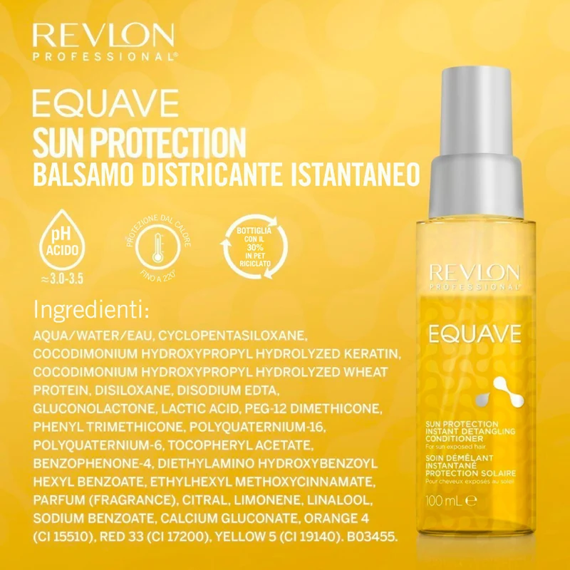Revlon Equave Sun Protection Conditioner 100ml - leave-in avec protection solaire