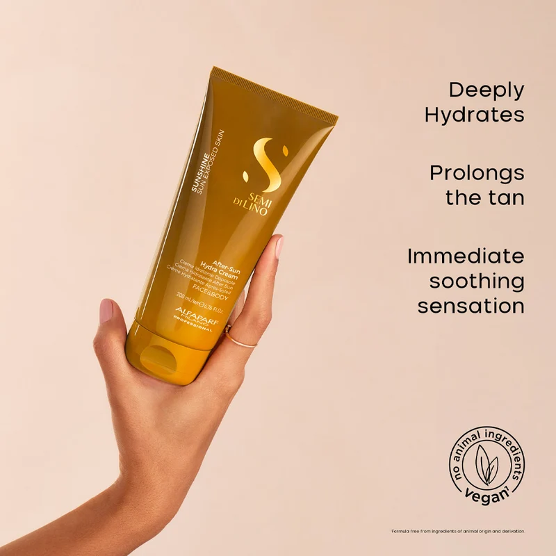 Alfaparf Milano Semi di Lino Sunshine After-Sun Face& Body Hydra Cream 200ml - crème après-soleil
