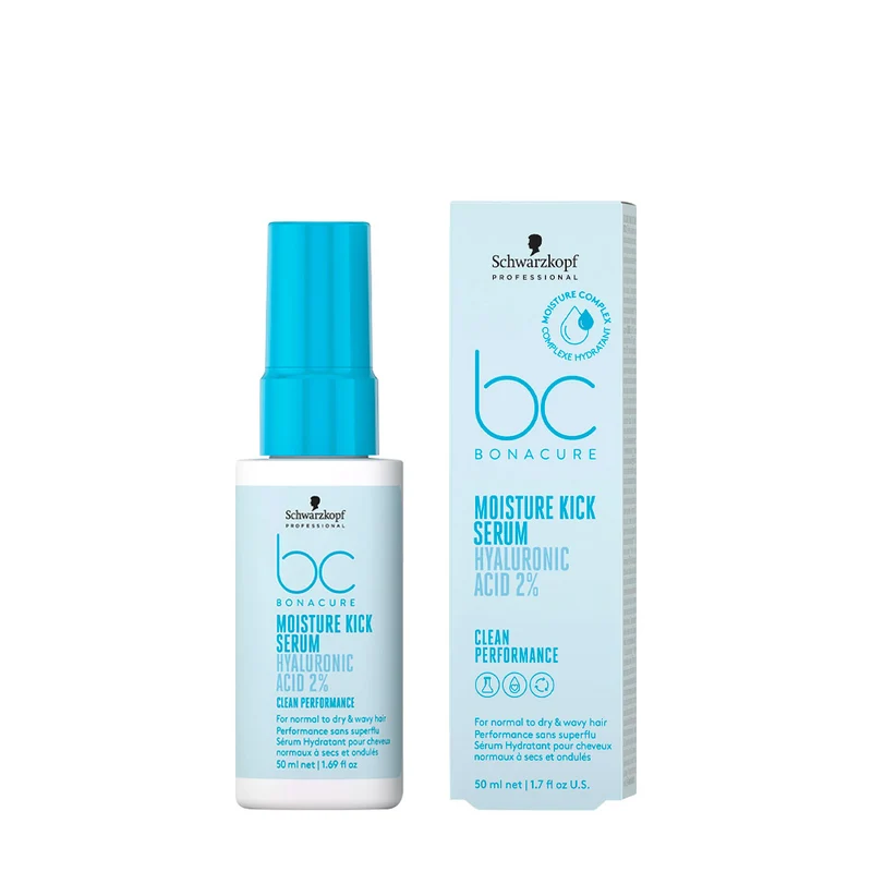 Schwarzkopf BC Bonacure Moisture Kick Hyaluronic Serum 50ml - sérum hydratant à l'acide hyaluronique