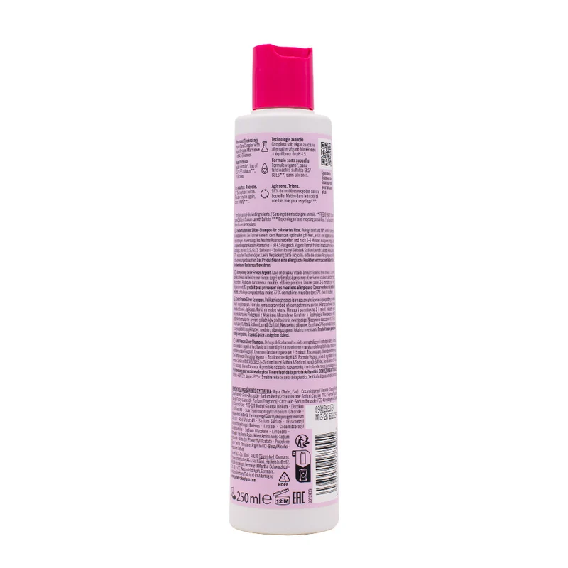 Schwarzkopf Professional BC Bonacure Color Freeze Silver Shampoo pH 4.5 250ml - shampooing cheveux blonds