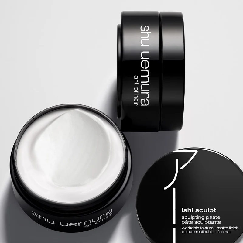 Shu Uemura Styling Ishi Sculpt Sculpiting Paste 75 ml - cire à modeler cheveux bouclés/ondulés