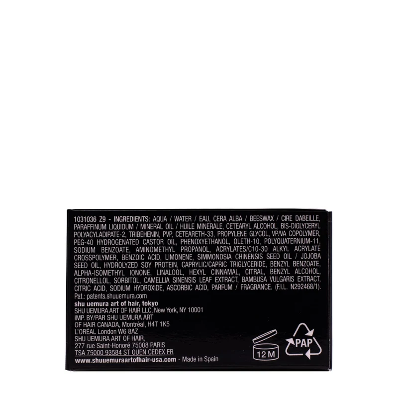 Shu Uemura Styling Ishi Sculpt Sculpiting Paste 75 ml - cire à modeler cheveux bouclés/ondulés