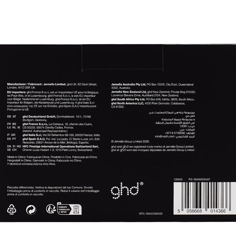 Ghd Professional Curly Hair Diffuser Black - diffuseur cheveux bouclés pour sèche-cheveux ghd speed