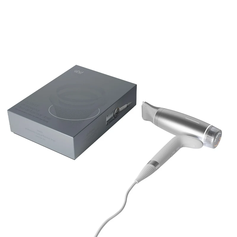 Ghd Speed Silver White - sèche-cheveux ionique
