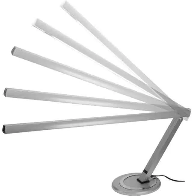 Lampe néon Lidia manucure avec socle pour table