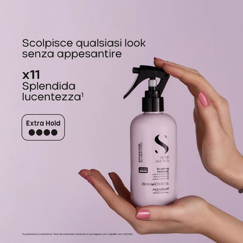 Alfaparf Milano Semi Di Lino Style&Care Sculpting Hairspray 250ml - laque coiffante