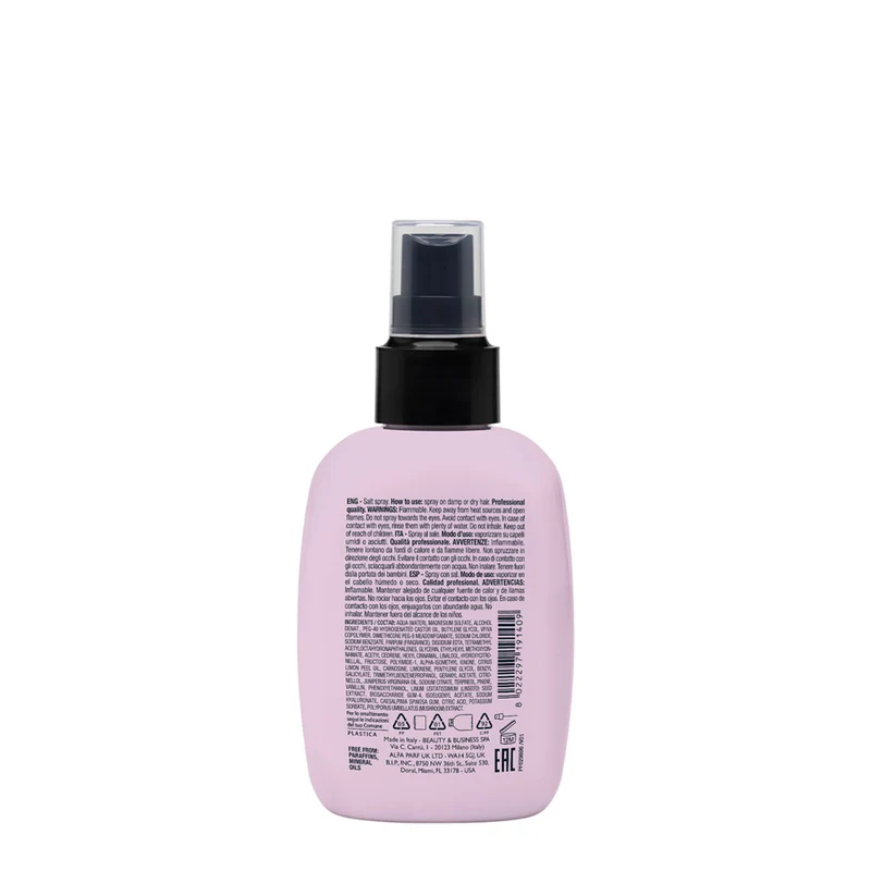 Alfaparf Milano Semi Di Lino Style&Care Sea Spray 125ml - spray au sel de mer tenue moyenne