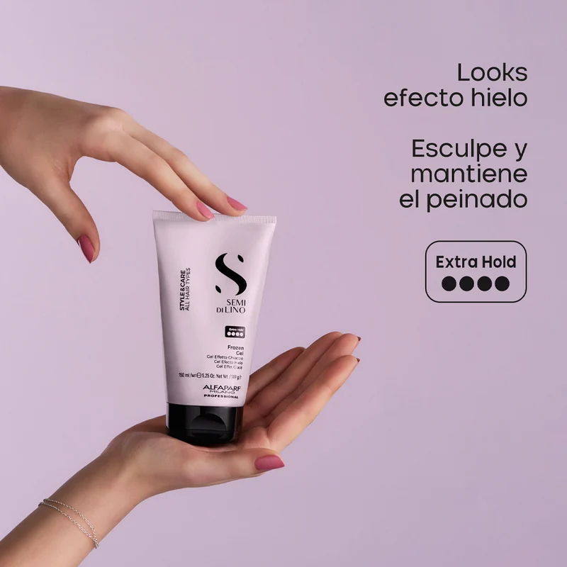 Alfaparf Milano Semi Di Lino Style&Care Frozen Gel 150ml - gel effet glace