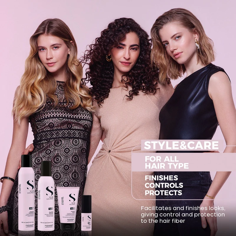 Alfaparf Milano Semi Di Lino Style&Care Frozen Gel 150ml - gel effet glace