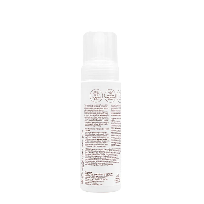 Paul Mitchell Curl Hydrating Foam 200ml - mousse hydratante cheveux bouclés