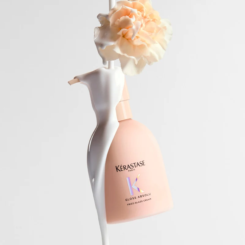 Kerastase Gloss Absolu Frizz-Glaze Cream 250ml - crème anti-frisottis pour cheveux épais