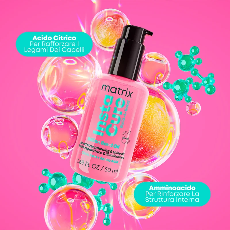 Matrix Instacure Build A Bond Oil 50ml - huile pour cheveux abîmés