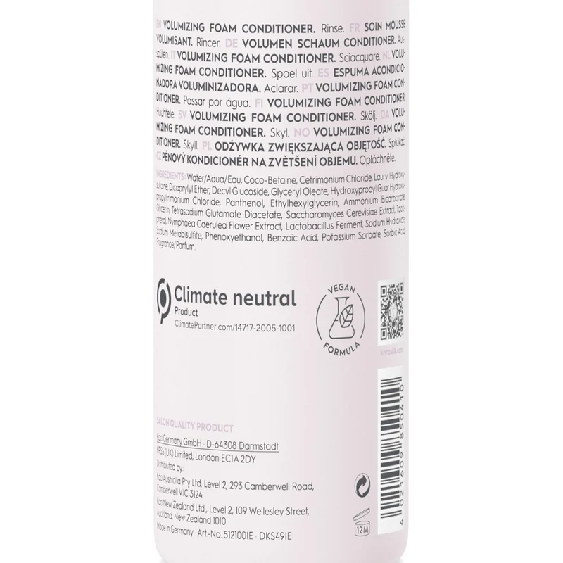 Kerasilk Essentials Volumizing Foam Conditioner 150ml - après-shampooing volumisant