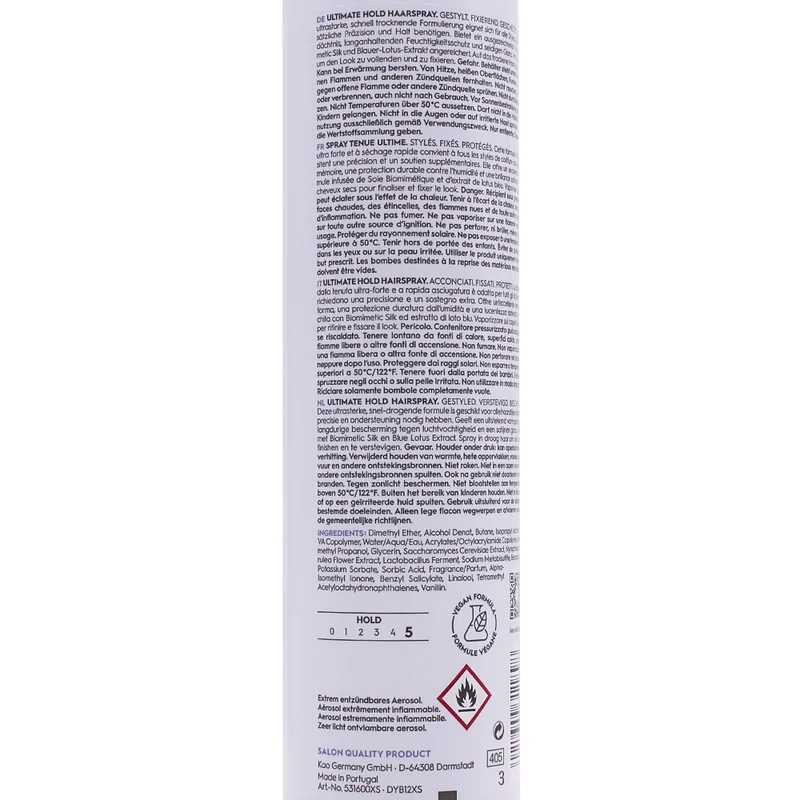 Kerasilk Styling Ultimate Hold Hairspray 300ml - laque ultra-forte