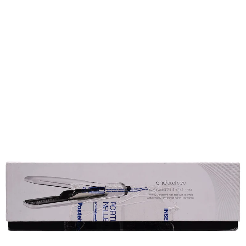Hair Gallery Resi Come Nuovi Ghd Duet Bianca - imballaggio e piastra lievemente danneggiati