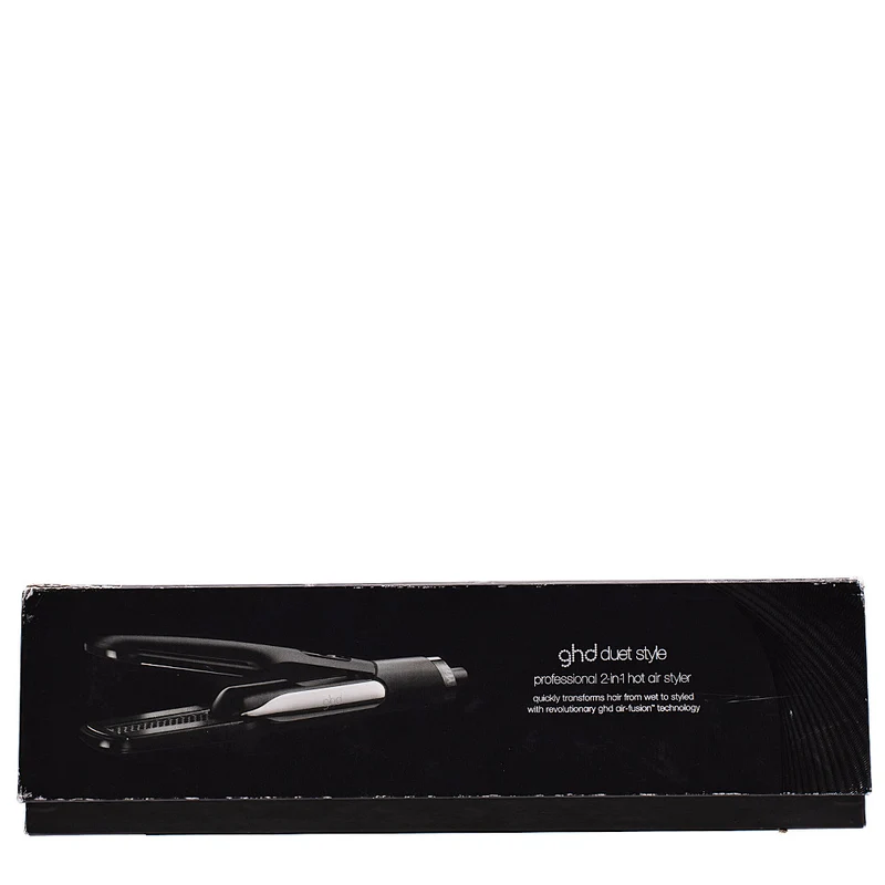 Hair Gallery Resi Come Nuovi Ghd Duet Nera - imballaggio danneggiato e piastra lievemente graffiata