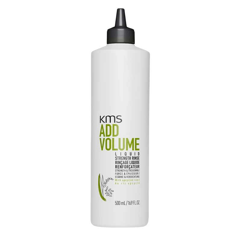 KMS Add Volume Liquid Strenght Rinse 500ml - fluide fortifiant et épaississant