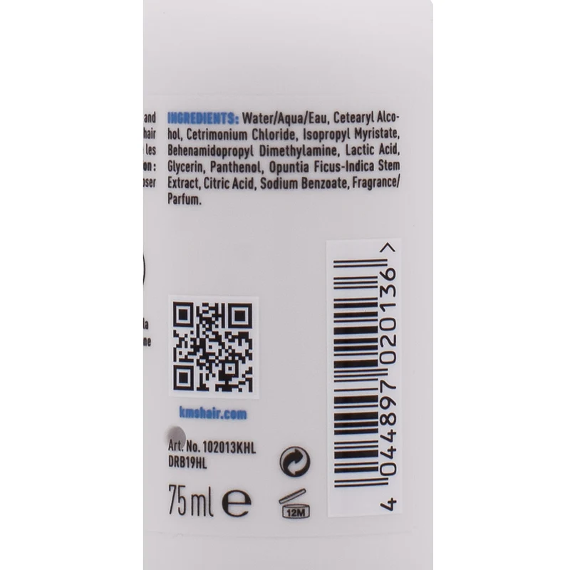 KMS Moist Repair Conditioner 75ml - conditionneur pour cheveux normaux ou secs