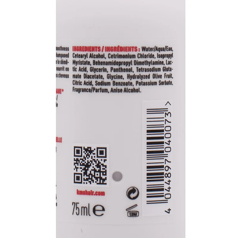 KMS All Smooth Conditioner 75ml - après-shampoing anti-frisottis