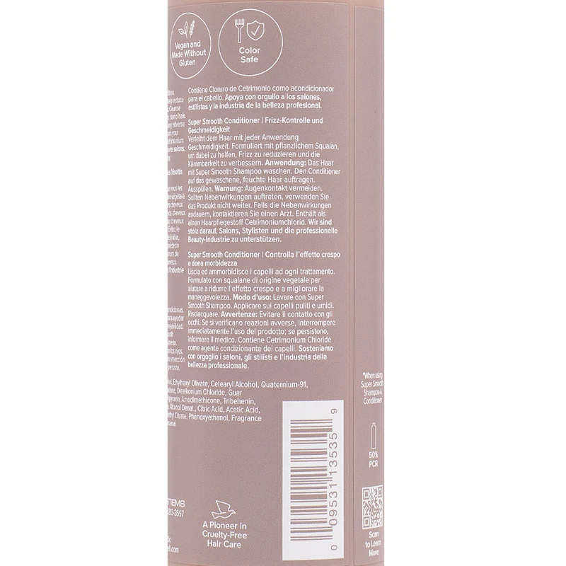 Paul Mitchell Super Smooth Conditioner 300ml - après-shampoing anti-frisottis